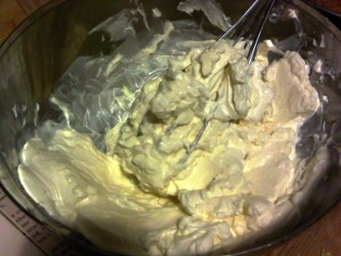 Whist the cream cheeses together for a bit