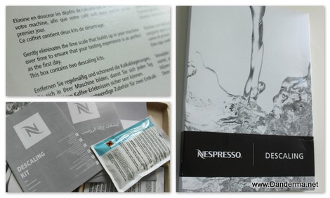 Nespresso hotsell descaling kit